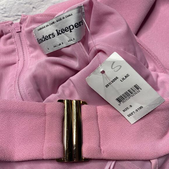 NEW Finders Keepers Magdalena Dress in Lilac Pink - Picture 8 of 8